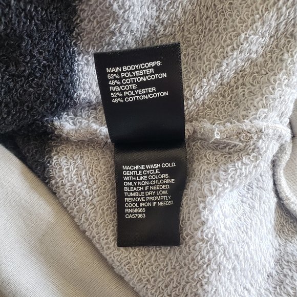 Zella Dip Dyed Sweatshirt Grey Forged NWT - Picture 7 of 10